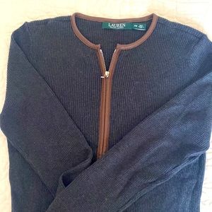 Lauren Ralph Lauren zip up sweater